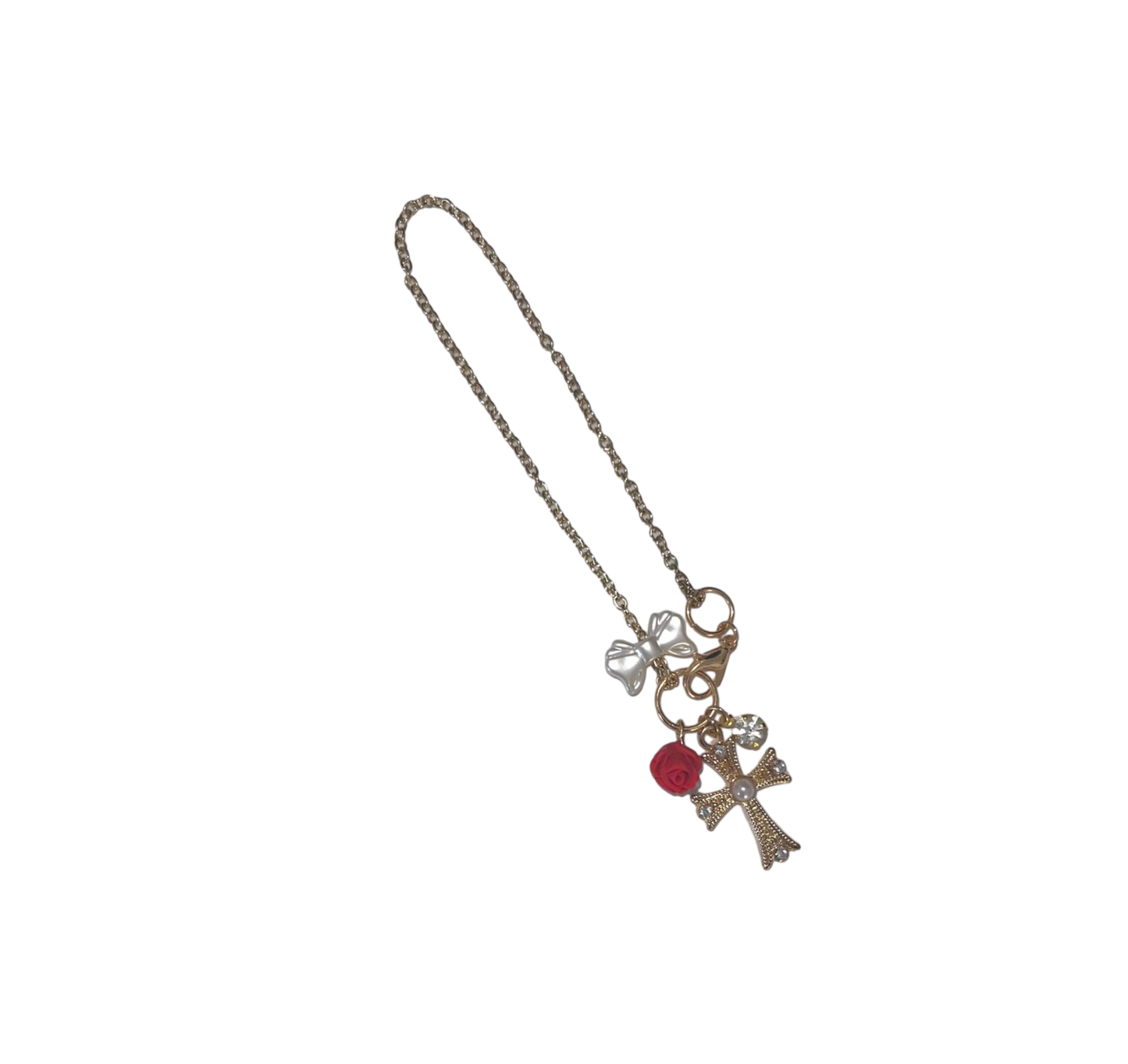 Gold Cross/Saint Charm