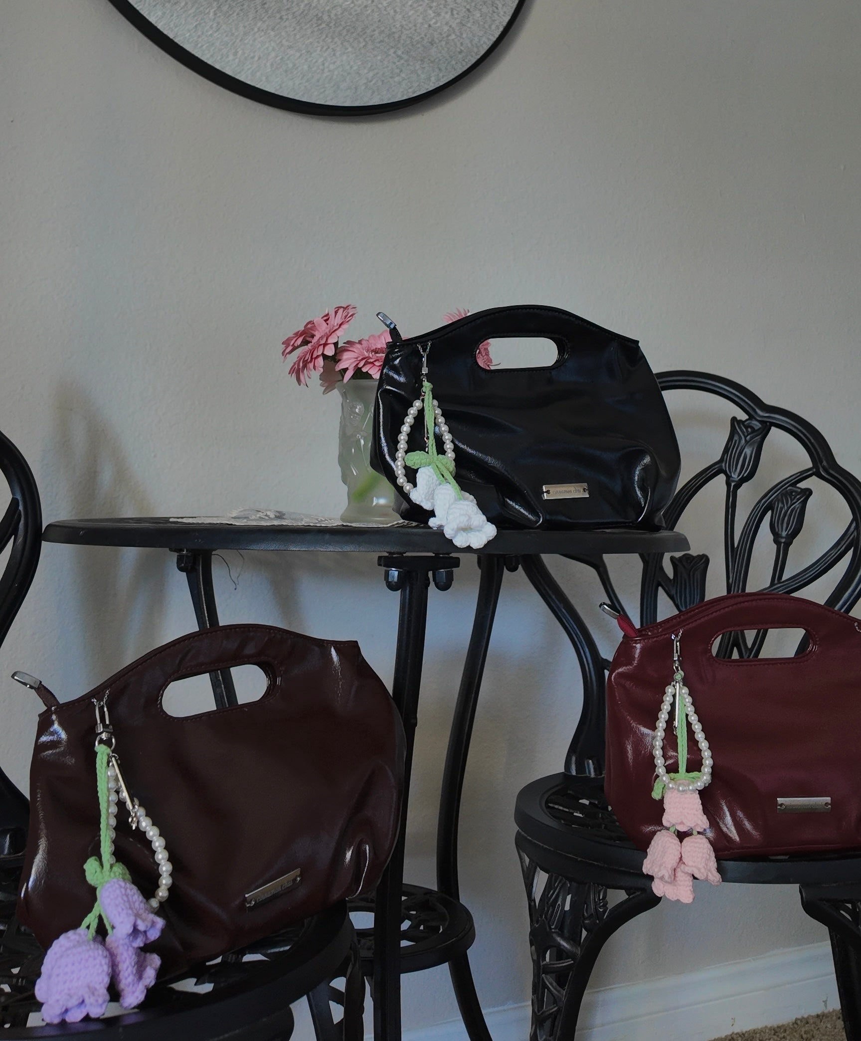 Flower Bouquet Keychain