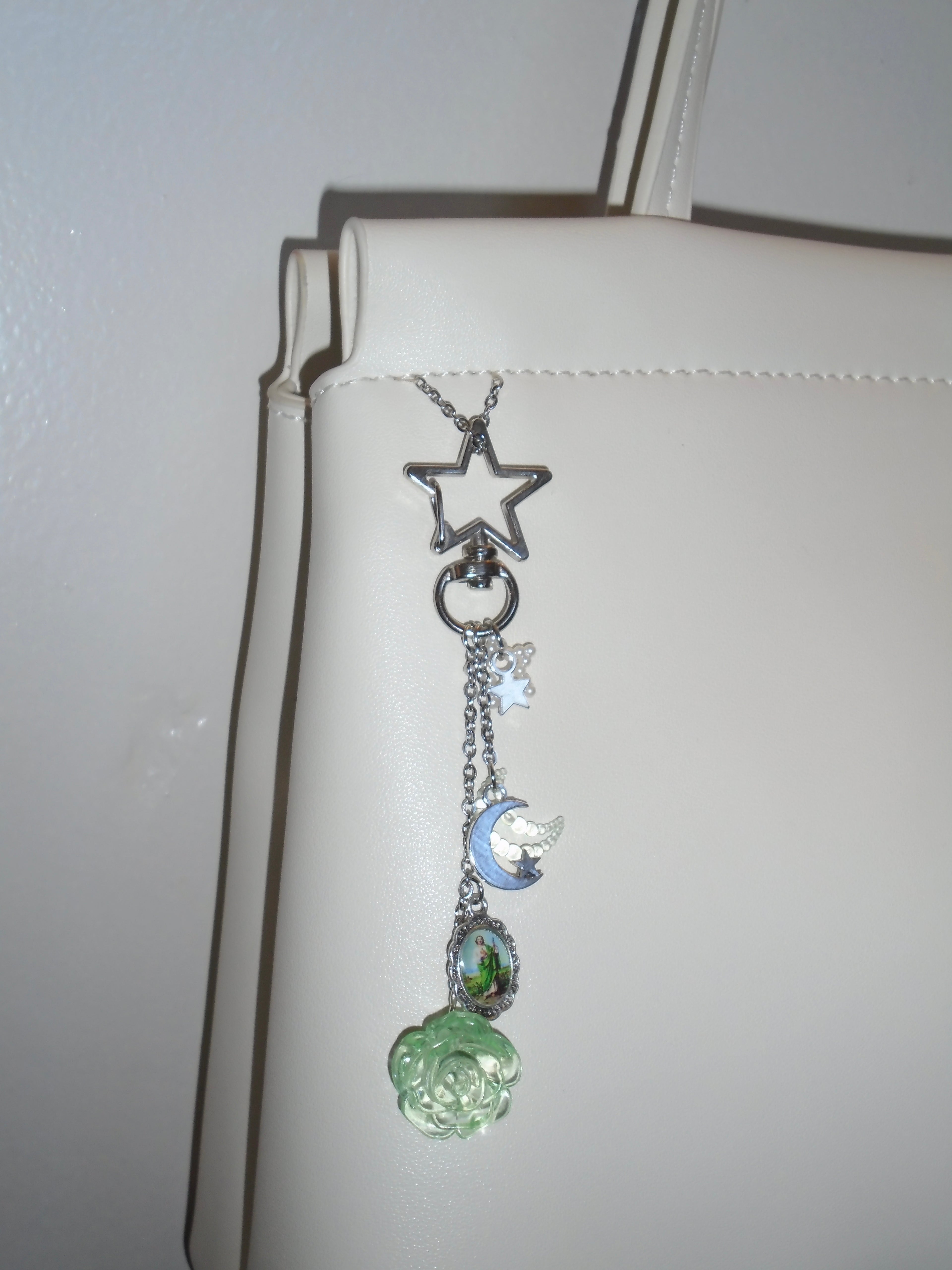 Saint Jude Star Bag Charm